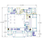 SIMcom SIM7000E SIM7000G Development Board Mini Core Board 24*24mm LPWA Module NBIOT CATM with External GPS (Optional)