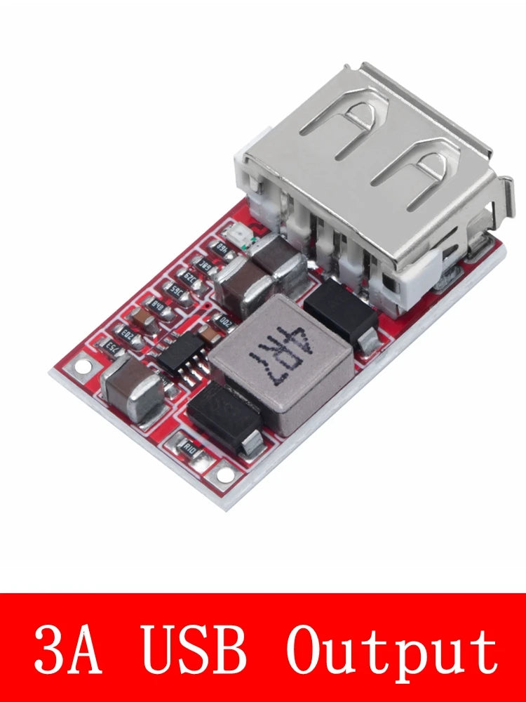 1~5PCS Fine 6-24V 12V/24V to 5V 3A CAR USB Charger Module DC Buck step down Converter 12v 5v power supply module good EGBO
