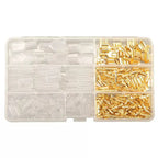 Box Insulated Male Female Wire Connector 2.8/4.8/6.3mm Electrical Crimp Terminals Termin Spade Connectors Assorted Kit 270PCS