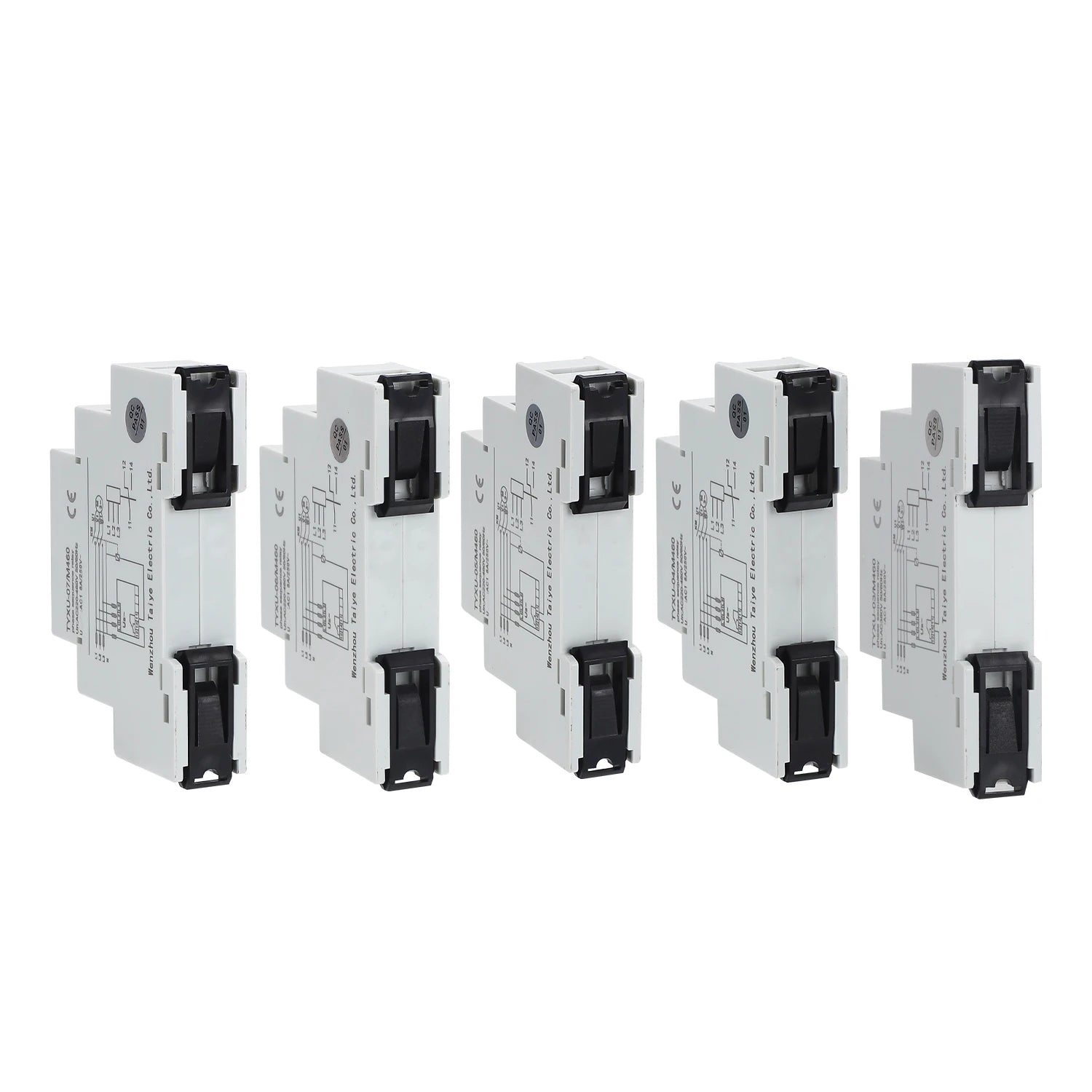 TYXU 3 Phase Voltage Protection Relay Phase Sequence Phase Failure Protection Relay 5A 8A 1SPDT 2SPDT