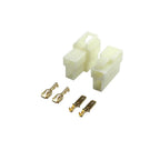 1/5Sest 6.3mm Multi Pin Auto Wire Connector 1/2/3/4/6/9Pin Male Female Terminal Plug for Car Electric Bike