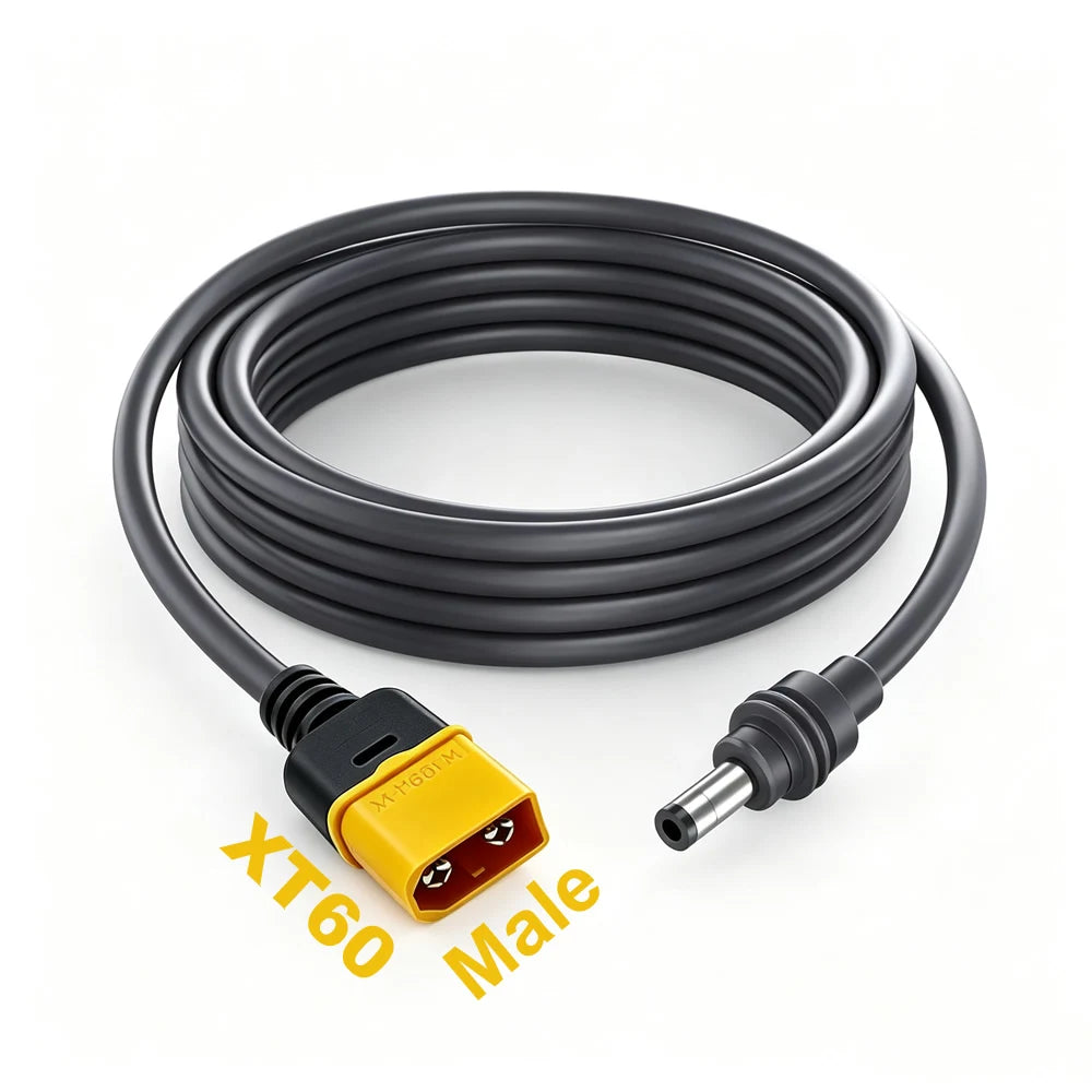 3M/1M Starlink Mini Power Cable XT60 to DC Adapter - XT60 Connector to Starlink Mini DC5521 Waterproof Plug Power Cord 5.5x2.1MM