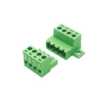 10Pairs 2EDG/15EDGRKC-5.08mm Female Male Aerial Butt Weld with PCB Lock 2P-24P Plugin Screw Wire Cable Terminal Block Connector