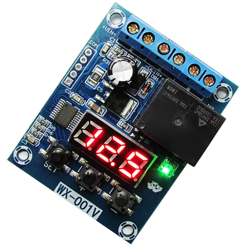 DC12V Voltage Detection Module Relay Switch Charging Discharge Monitoring Protection Power Supply Accessories