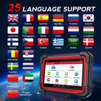 LAUNCH X431 CRP919E BT Car Diagnostic Tools CAN FD DOIP ALL Systems ECU Coding Bi-directional 35 Resets DBScar VII Auto Scanner