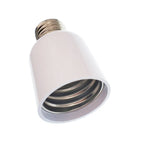 E27 To E40, E40 TO E27 Porcelain High Temperature Resistant Plastic Lampholder LED CFL Halogen Light Socket Bulb Base Adapter