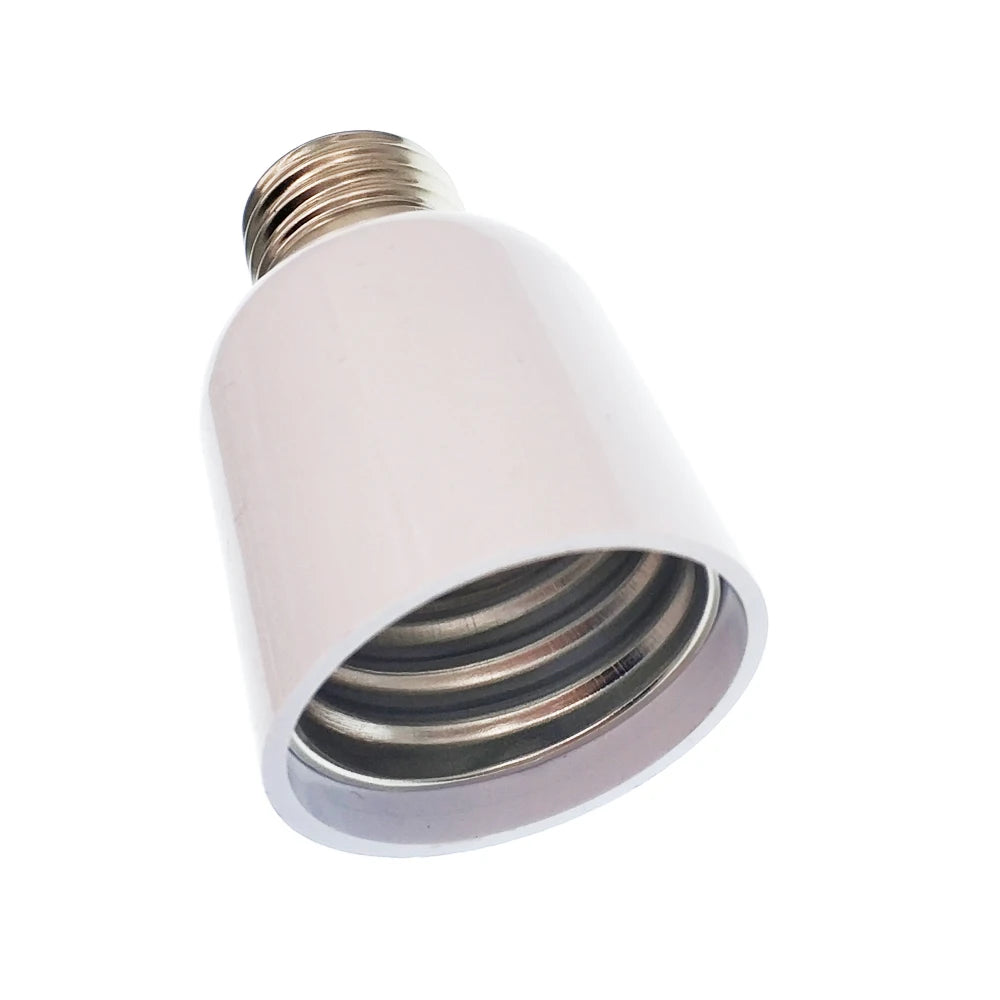 E27 To E40, E40 TO E27 Porcelain High Temperature Resistant Plastic Lampholder LED CFL Halogen Light Socket Bulb Base Adapter