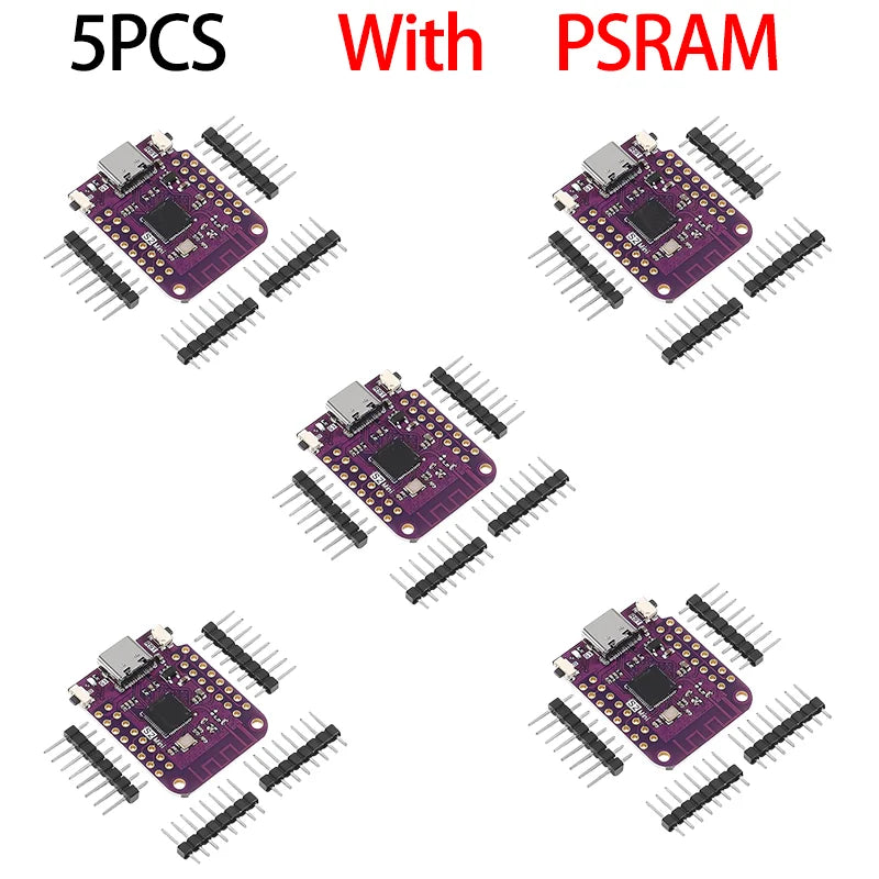 1-10PCS ESP32 S2 Mini V1.0.0 - LOLIN WIFI IOT Board based ESP32-S2FN4R2 ESP32-S2 4MB FLASH 2MB PSRAM MicroPython Compatible