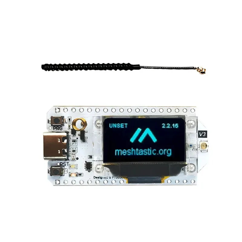 SX1262 ESP32 LoRa 868MHz/433MHz 0.96 Inch OLED Display Bluetooth WIFI Kit 32 V3 Development Board