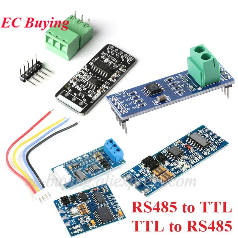 1-10Pcs RS485 RS232 MAX485 TTL CAN to Serial Port Conversion Module Level Convertor Board 232 Turn UART 3.3V 5V MAX485CSA RS-485