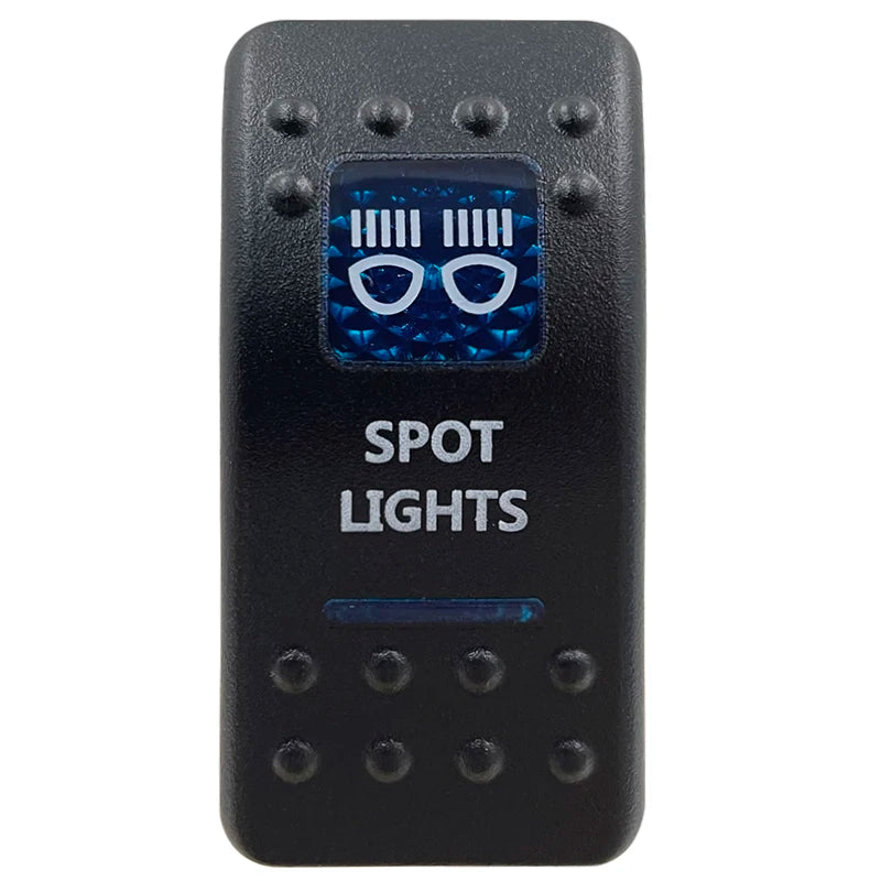 Blue Led Rocker Switch Button 5Pins&7Pins ON OFF ON For Car Marine Boat NARVA ARB Style interior Lights parts Camper Accessories