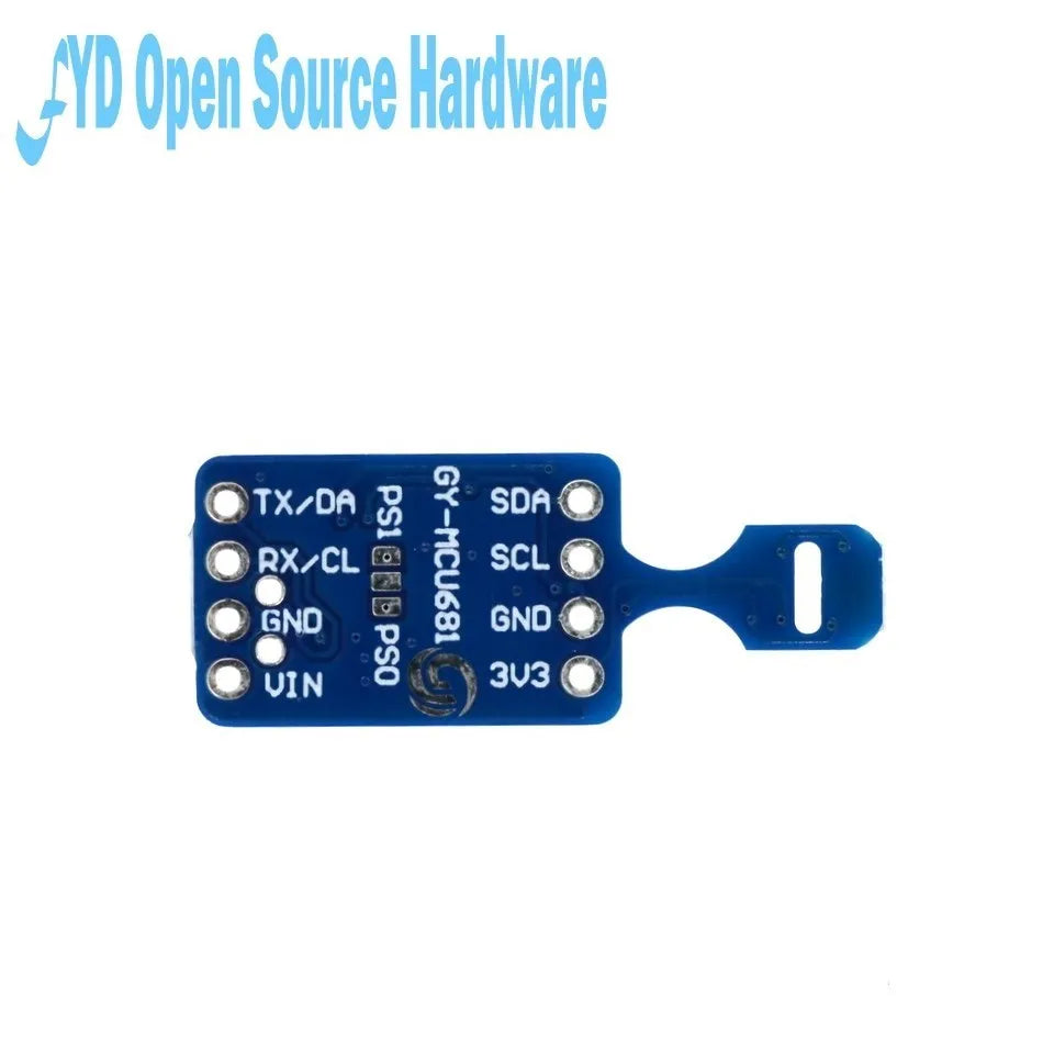 GY-681  BME680 MCU680 Indoor Air IAQ SGP40 Temperature And Humidity Air Pressure Sensor Module  GY-MCU680V1