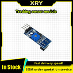 XRY TCRT5000 Infrared Reflective IR Photoelectric Sensor Switch 3.3V-5V Barrier Line Track Sensor Module Diy Kit