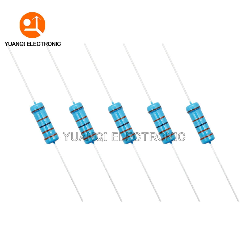 10pcs 3W Metal Film Resistor 1%  1R-2.2M 0.1 0.22 1 120 200 240 510 560 680 1K 3.3K 5.1K 5.6K 7.5K 10K 75K 330K 430K 1M ohms