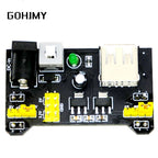 3.3V/5V MB102 Breadboard power module+MB-102 830 points Prototype Bread board for arduino kit +65 jumper wires wholesale GOHJMY