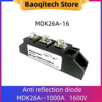MDK 26A 40A 55A 70A 90A 110A  Anti-reverse Diode 1600V  Photovoltaic Diode Bridge Module Current Protection