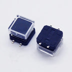 10Sets 12x12x10mm Tact Switch With Plastic Caps Momentary Tactile 4PIN SMT DIP Push Button Switch Micro Key Button