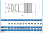 5/10/20 Set GX12 GX16 GX20 Docking Connector 2 3 4 5 6 7 8 9 10 12 14 15 Pin Male Female Aviation Plug Socket Circular Connector