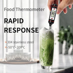 Meat Probe Thermometer Kitchen Food Digital Thermometer Cooking Electronic Temperature Heat Gauge Milk Barbecue Meat Thermometer