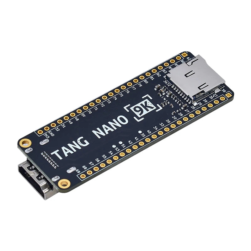 Tang Nano 9K FPGA Development Board GOWIN GW1NR-9 Chip Support RISC-V PicoRV Soft Core HDMI Output Breadboard