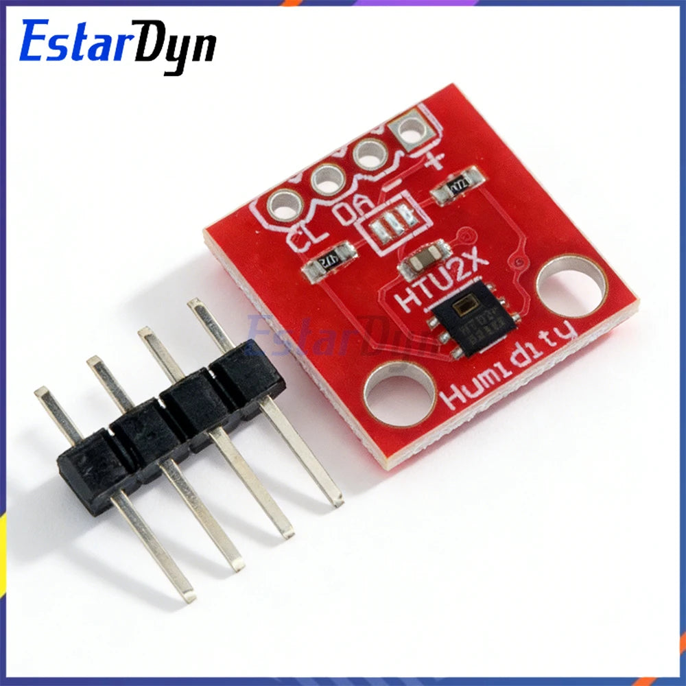 HTU21D Temperature Humidity Sensor Module, I2C High Precision Replace SHT21 SHT20 for  ESP32, GY-213V Board