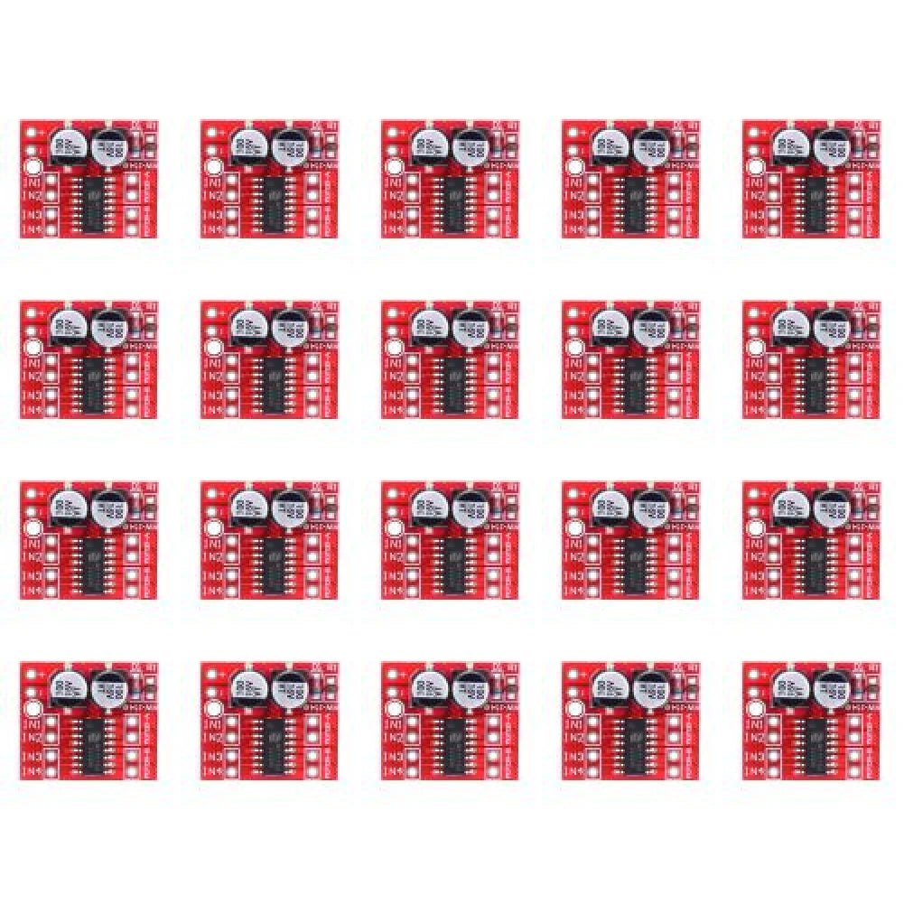 10/20/30Pcs L298N DC Motor Drive Controller Module PWM Speed Mini Stepping Motor Drive Board Dual H Bridge 2 Channel for Arduino
