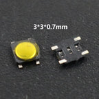 10Pcs/Lot Touch Tact Waterproof Switch Kit 4x4/5x5/4.5x4.5 SMT Micro Tactile Push Button Touch Switch 4 Pin LCD Monitor Repair ﻿