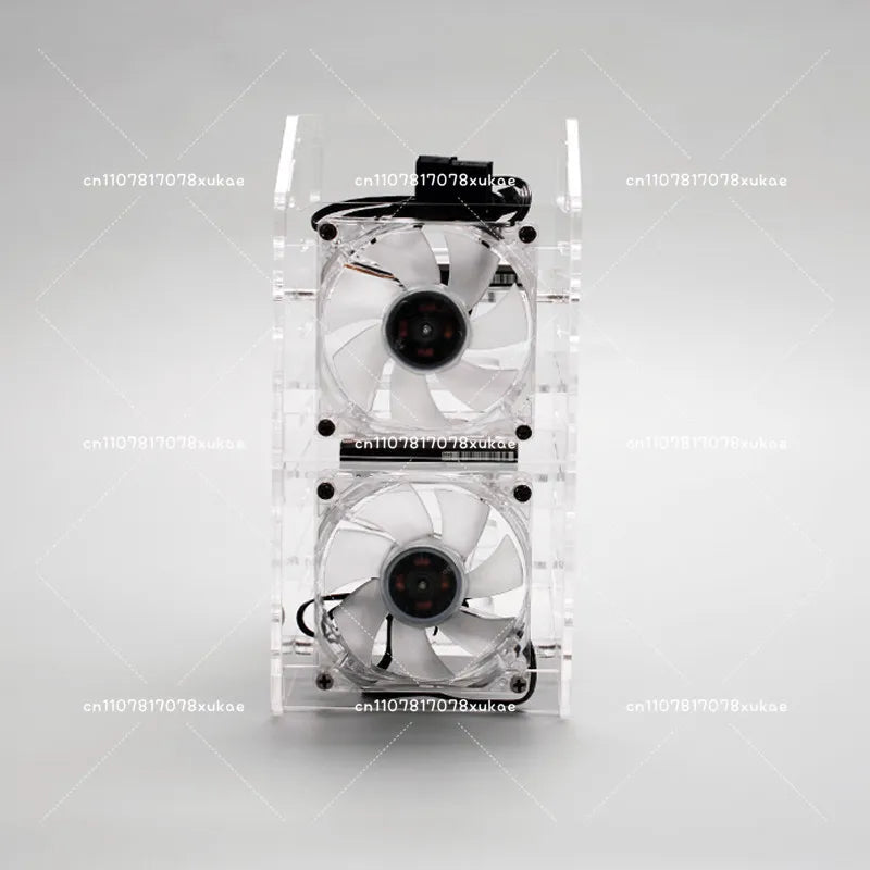 5-layer Cooling mobile hard disk bracket  for Raspberry pi 3B 3B+ 4B cluster case 2.5 SSD HDD transparent shell extended nas