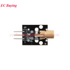 20Pcs/1pc KY-008 650nm Laser Sensor Module 6mm 5V 5mW Red Laser Dot Diode Copper Head for Arduino Transmitter TL Transducer
