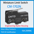 CNTD CM-1702 CM-1702K CM-1702N Micro Switch Limit Switch Travel Switch Self-Resetting Short lever Snap Action Electrical Control