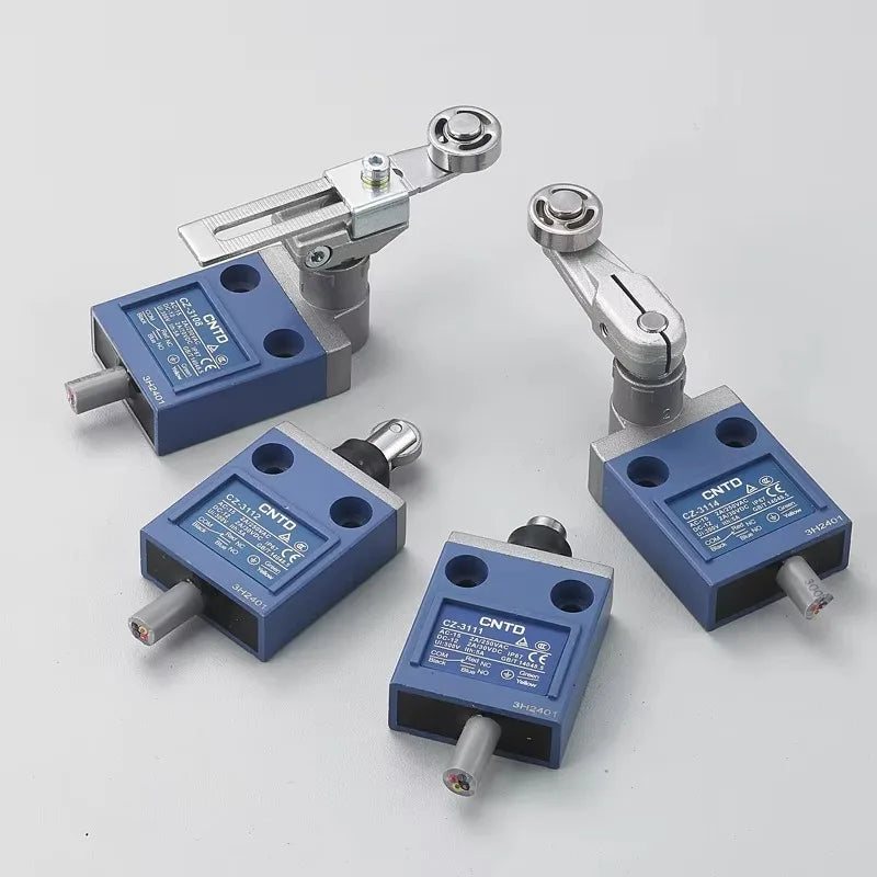 CNTD Micro Travel Limit Switch CZ‑3 Series CZ‑3101 CZ‑3104 CZ‑3108 CZ‑3112 IP67 Waterproof 5A 250V Position Control Switch