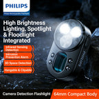 Philips SFL 1551 Privacy Camera Detector Compact Portable Flashlight with Multiple Modes Switching for Security