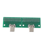Type-C Test Board USB 3.1 Connector Module PCB Board Male /Female / Male to Female Head Convertor USB3.1 Transfer Adapter Plate