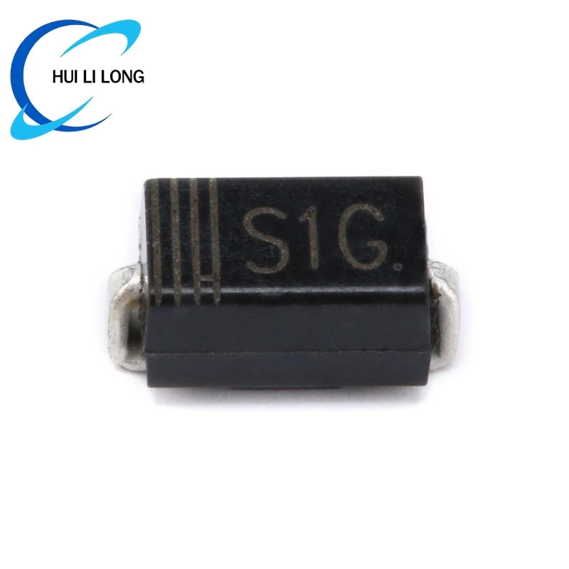 100pcs SMA DO-214AC SMD General Purpose Rectifier Diode GS1G M1 M2 M4 M7 GS1M S1G S1M S2M S1A S1B S1J Diodes