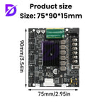 DC 12-24V MT21S Lead Version Ktv Microphone And Audio All-In-One Machine 2.1 Channel Bluetooth Amplifier Board 50W+50W+100W