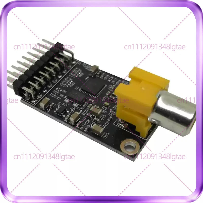 For FPGA, ADV7180 camera CCD/PAL decoding module, the same interface as OV7670