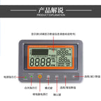 high precision Digital Wallmount Carbon Dioxide CO2 Controller IAQ Monitor w/ Relay Function & NDIR Sensing Probe for Green Hous