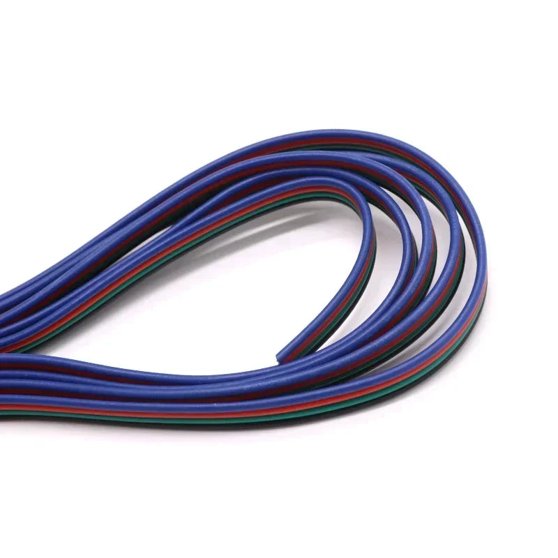 1~50m LED Cable Electrical Wire 2/3/4/5/6pin LED Extension Cables For RGB RGBW RGBWW SMD WS2812B LED Strip Light JST Connector