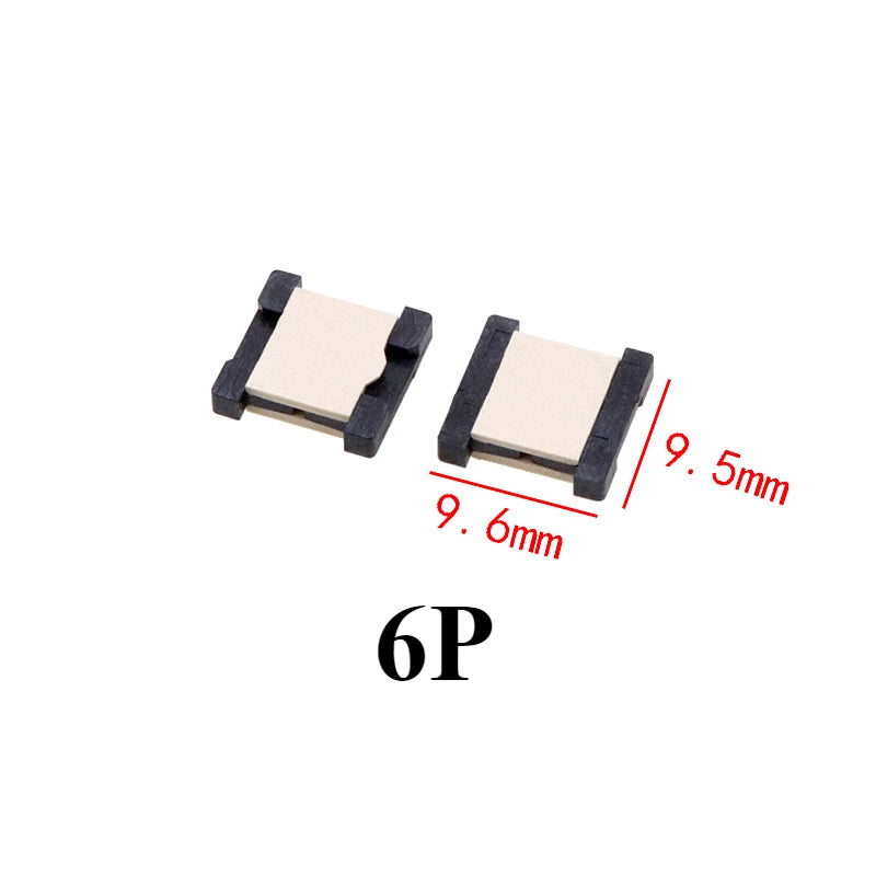 5/10/50Pcs/lot FPC FFC Flexible Flat Cable Extension Board 0.5 mm Pitch 6 20 24 30 40 50 60 Pin 6P 24P 30P 40P 50P 60P Connector