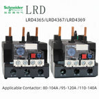 Schneider Electric Thermal Overload Relay Lrd4365/Lrd4367/Lrd4369 Applicable to Contactor LC1D80-104A /95-120A /110-140A