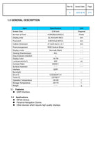 2.06-inch AMOLED display capacitive touchscreen CO5300AF-51 driver IC QSPI interface 24-pin male connector