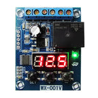 DC12V Voltage Detection Module Relay Switch Charging Discharge Monitoring Protection Power Supply Accessories