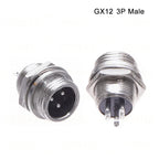 GX12 2 3 4 5 6 Pin Docking Aviation Plug Socket Waterproof Circular Connector