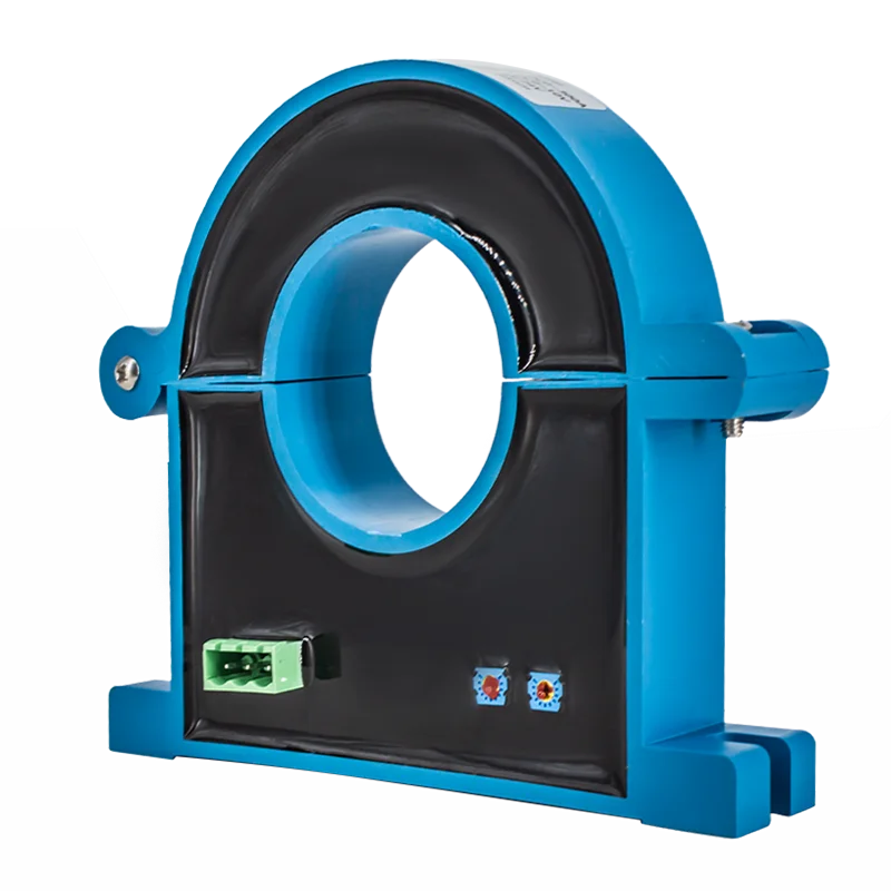 DC Current Transmitter -200-200A AC DC Hall Current Sensor Transducer 38mm Hole -150-150A 0-10V 4-20mA RS485 Current Transmitter