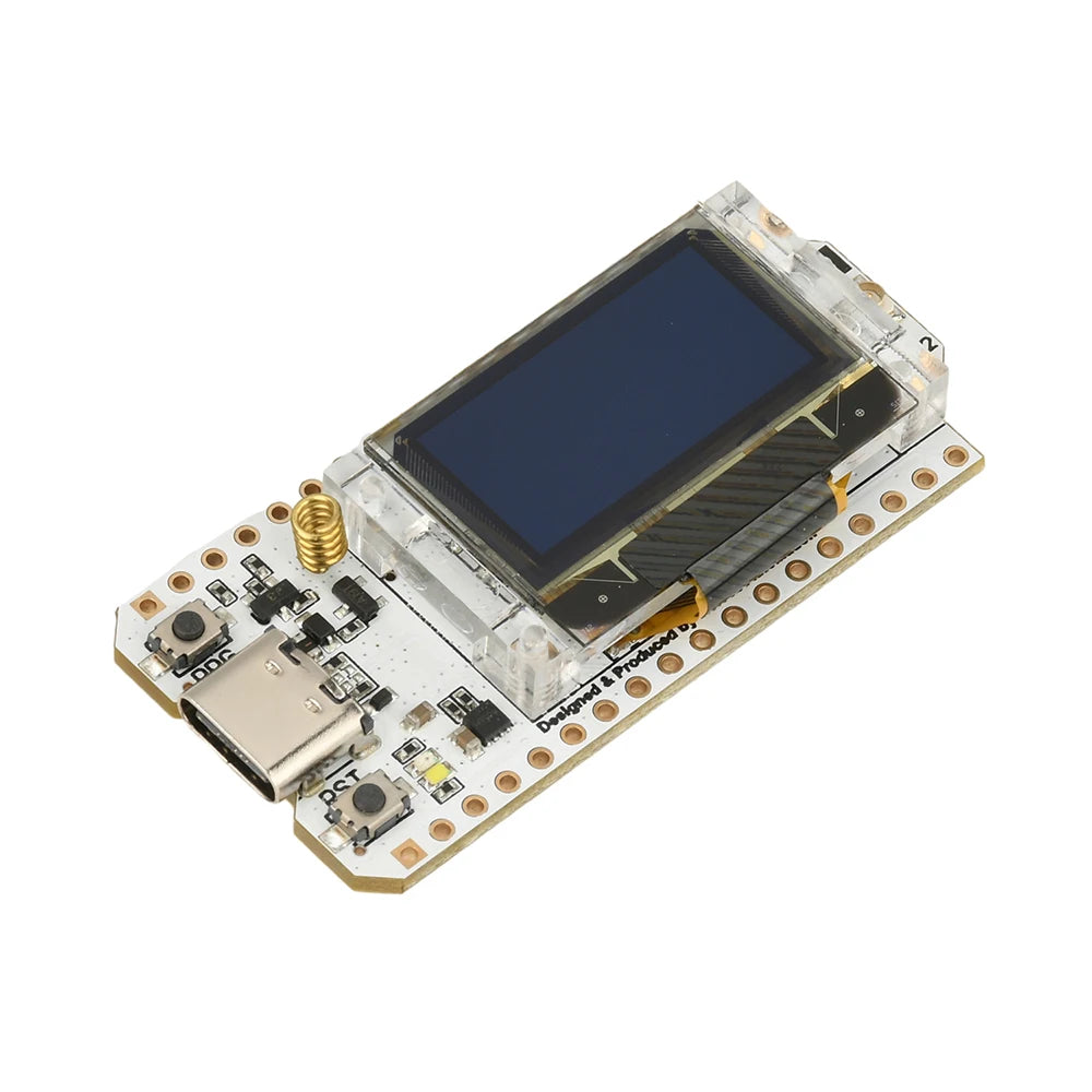 ESP32 Development Board Dual Core WiFi Bluetooth LoRa Microcontroller with OLED Display for Arduino IoT Projects