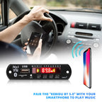 50W Amplifier MP3 Decoder Board DC 6V 18V Bluetooth 5.0 Car MP3 Player USB Recording Module FM AUX Radio For Speaker Handsfree