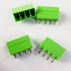 5pairs of plug-in terminal blocks 15EDG-3.81mm with a spacing of 3.5mm green Phoenix connector PCB solder board connector