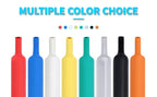 1~20m 3:1 Heat Shrink Tubing With Glue Transparent 1.6~ 50mm Double Wall Adhensive Lined Wire Polyolefin Cable Sleeve Waterproof