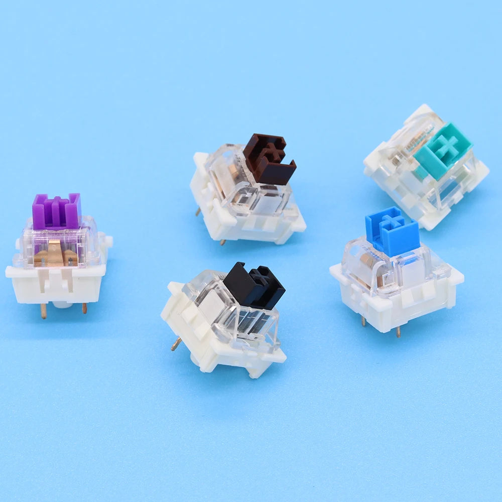Outemu Switches for Mechanical Keyboard 3Pin Clicky Linear Tactile Silent Switch RGB LED SMD Gaming Mechan With MX Switch