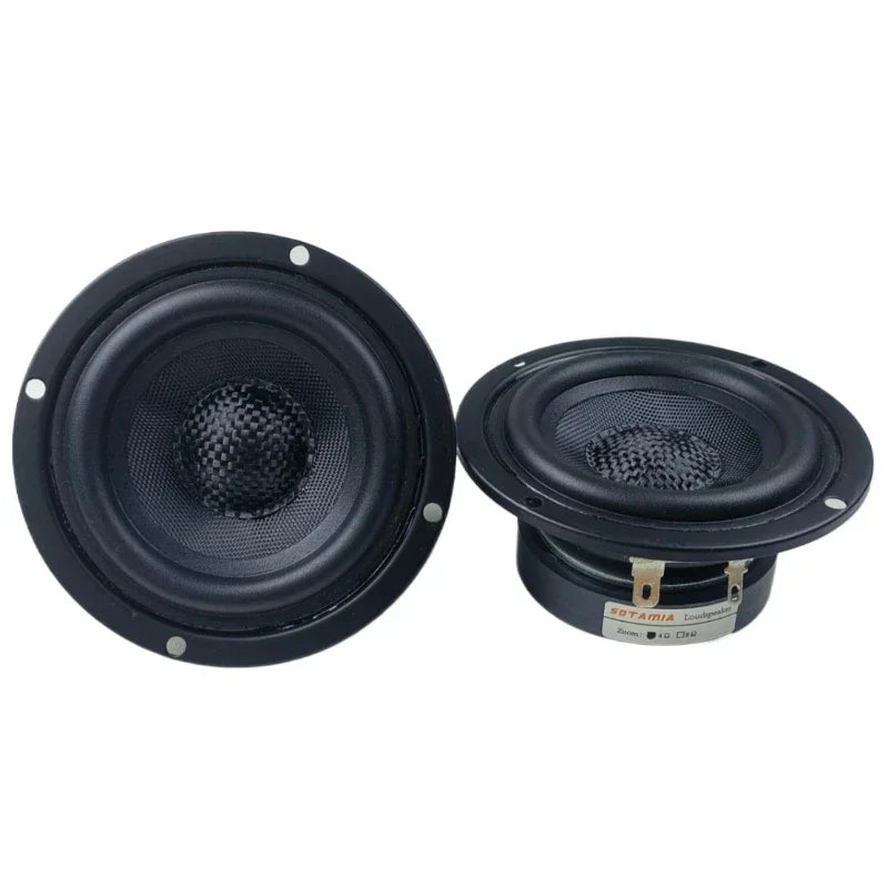 SOTAMIA 2Pcs 3.5 Inch Mid Range Speaker 4 8 Ohm 20W Waterproof Bluetooth Speaker Hifi Audio Stereo Music Power Loudspeaker
